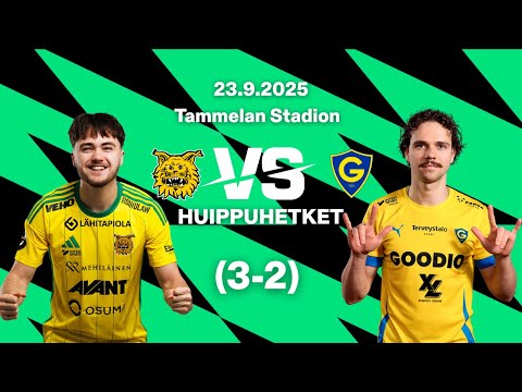 Ilves vs IF Gnistan 3–2 – Maalit & Ottelun huippuhetket 23.09.2025 | Veikkausliiga