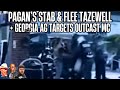 Pagan’s Stab & Flee in Tazewell + Georgia AG Targets Outcast MC