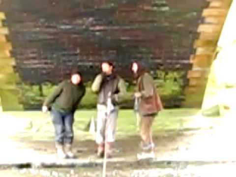 Ed, Will and Ginger - Jamming under a bridge