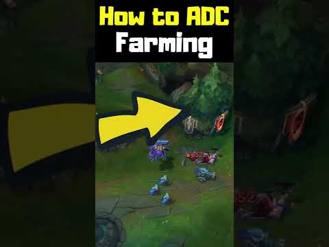 How to ADC Farming - League of Legends #shorts