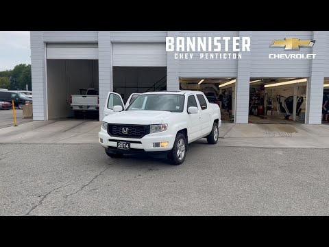 2014 Honda Ridgeline Touring for sale at Bannister Chevrolet Penticton in Penticton, BC