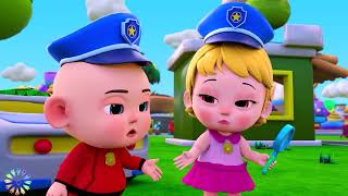 Police Officer Song | Police Cartoon | Nursery Rhymes &amp; Kids Songs | Animal PIB MrCars