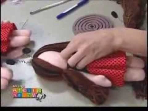 We Care About e Ateliê na Tv com: Chrys Altran - Boneca Joaninha.