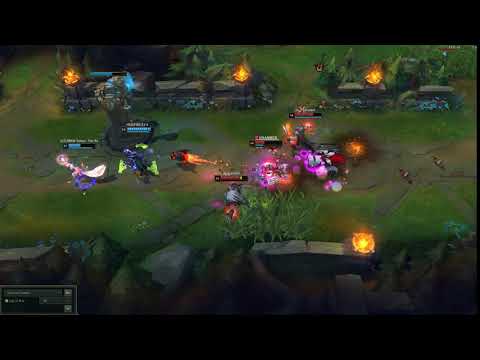Ahri Double vs rengar & corki