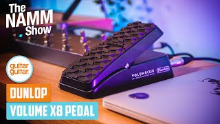 Video thumbnail for Dunlop DVP5 Volume X 8 Pedal | NAMM 2021 | Sound Bites by GUITARGUITAR