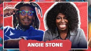 😳Angie Stone Dont Play That! | Angie Stone Funky Friday With Cam Newton | Ep 12