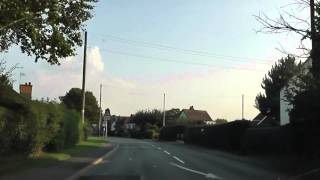 preview picture of video 'Driving On The A443 Between Holt Heath & Worcester, Worcestershire, England 26th August 2013'