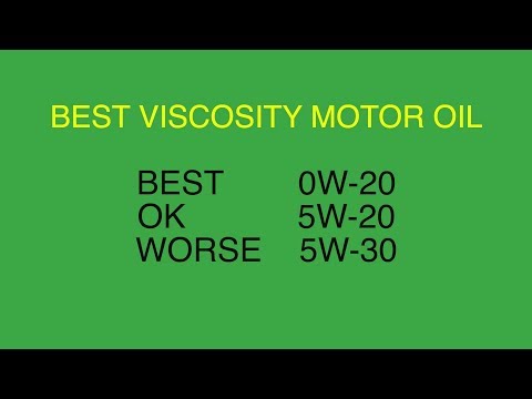 BEST VISCOSITY MOTOR OIL, HOW TO SELECT VISCOSITY for Diesel motor oil