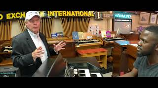 Video thumbnail for #381 Ebony Hammond C-3 with Ebony Leslie 142 - feat. Randolph Carter by Jim Huss, Keyboard Exchange International