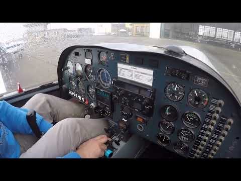 DA20 Cold Engine Start Westflug   HD 1080p