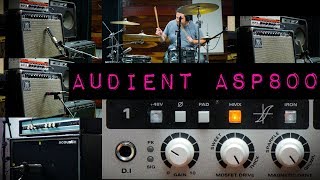 Video thumbnail for Audient ASP800 Review - 12 Track Test Recording by Creative Sound Lab