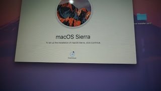 Installing macOS Sierra to an external SSD