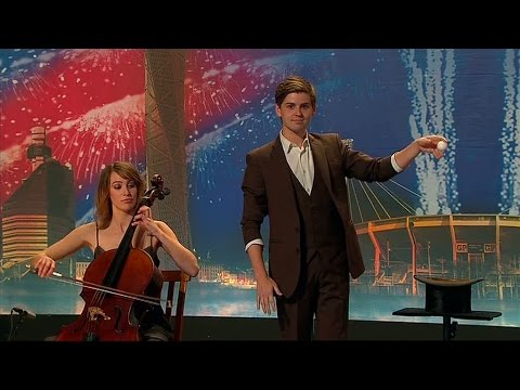 Sabina och Alex trollar med cello - Talang (TV4)