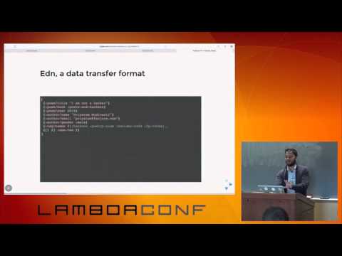 LambdaConf 2015 - Full stack FP in Datomic, Clojure, and ClojureScript   Priyatam Mudivarti