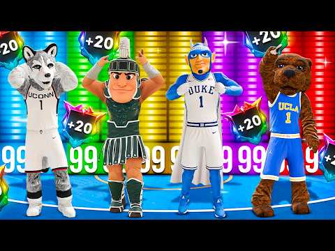 COLLEGE MASCOTS +20 CAP BREAKERS BROKE NBA 2K26