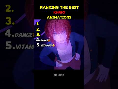 Ranking The Best Khrio Animations #roblox #deadrails #animation #robloxshorts #baconroblox #bacon