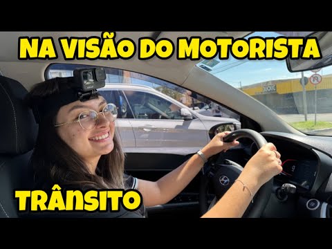 DRIVING SCHOOL DRIVER'S VIEW, TRAFFIC, GEARS, CLUTCH!!! (Gabriela) #cnh #drivingschool