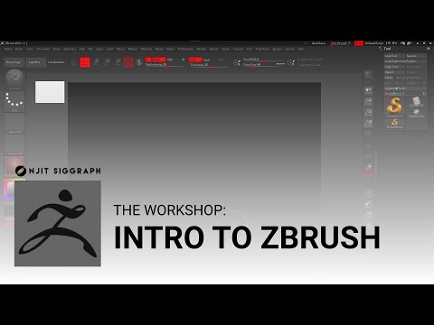 The Workshop: Intro to Zbrush