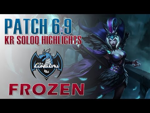 Longzhu Frozen - LeBlanc Mid Lane - KR SoloQ Highlights