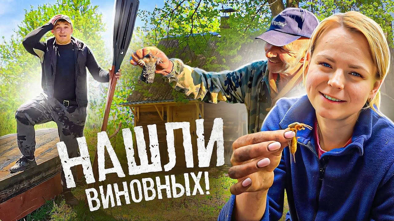 В ДЕРЕВНЕ ВЕКАМИ ТАК ДЕЛАЮТ! КТО РАЗОРЯЕТ ОГОРОД И КАК МЫ ВЫТАЩИЛИ ЛОДКУ? ЗАС?