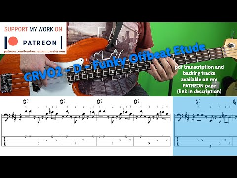 GRV02 - D - Funky Offbeat Etude