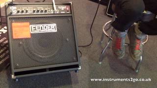 Video thumbnail for Fender Rumble 75 Bass Amp Demonstration by A&C Hamilton Musical Instruments