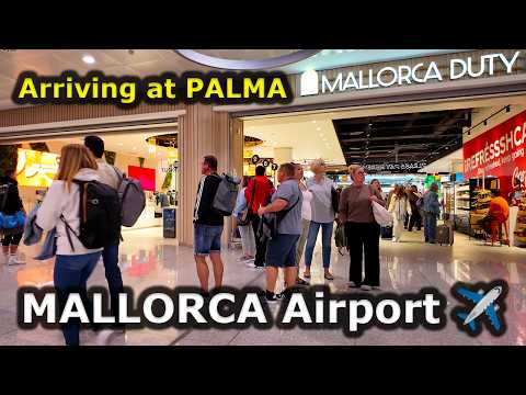 Arriving at PALMA DE MALLORCA Airport ✈️ | From the Plane to the Terminal