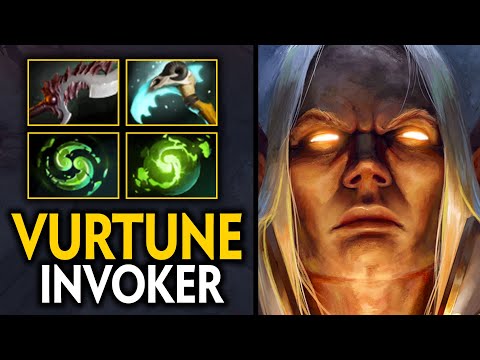 WHAT A GAME!! VURTUNE INVOKER REFRESHER COMBO EPIC COMEBACK 72MINS GAME | Dota 2 Invoker