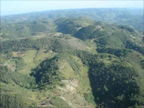 Flight over Jamaica