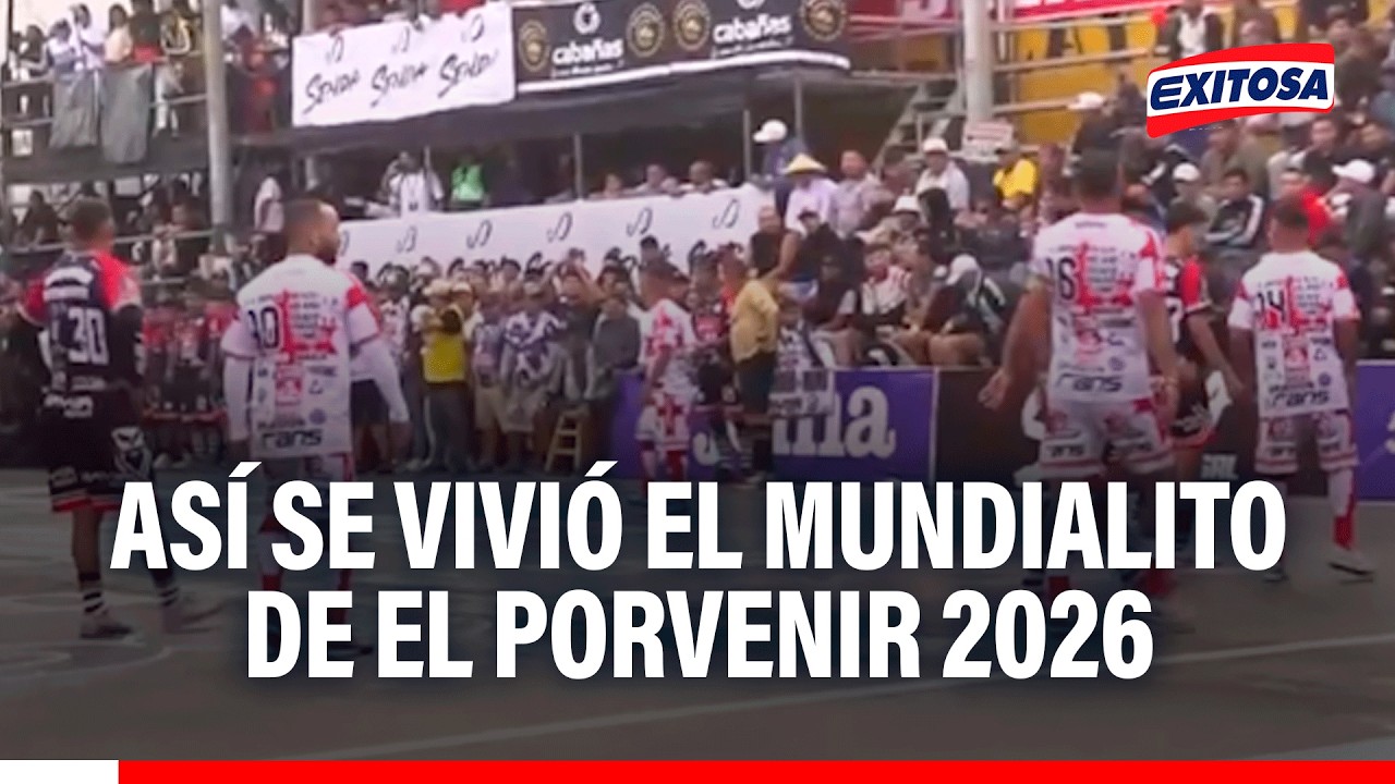 🔴🔵 El Mundialito de El Porvenir: Así se vivió la edición 2026 del popular torneo de fútbol