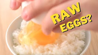 RAW EGGS?!? Why do the Japanese put Raw Egg on Rice?