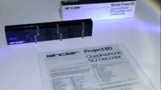Sinclair Project 80 Quadraphonic (Hi-Fi) 1973 - Blue Light Theme