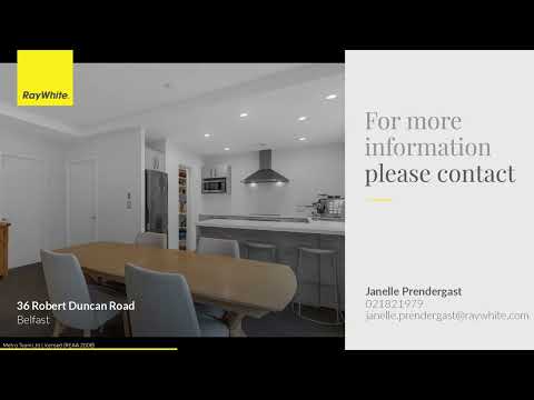 36 Robert Duncan Road, Belfast, Christchurch, Canterbury, 3 slaapkamers, 2 badkamers, House