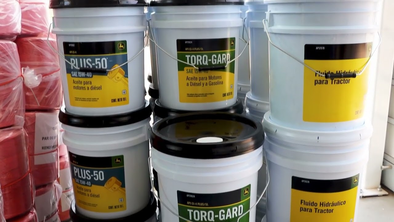 CAPSULA VERDE: ACEITES DE MOTOR E HIDRAULICOS JOHN DEERE