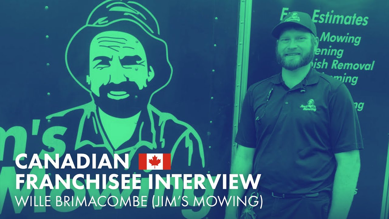 Jim's Mowing is in Canada? Meet Wille Brimacombe from Jim's Mowing
