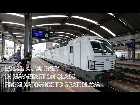 Across Central Europe in Summer — EC 131 from Katowice to Bratislava