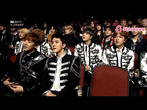 EXO & NCT Moments @ 2017 YinYueTai V-chart Awards