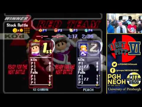 Silentswag & Dizzkidboogie vs Alan & Kyom - Melee Doubles - FIght Pitt VI