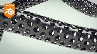 PERFECT curves with holes in Blender