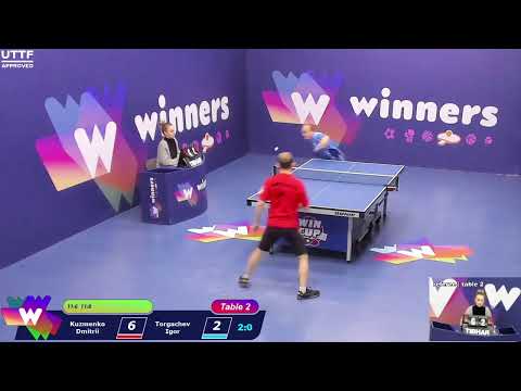 WINners CUP table 2  09.01 Kuzmenko Dmitrii - Torgachev Igor   17:30