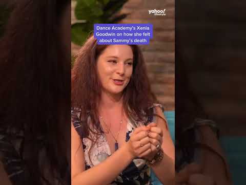 Dance Academy's Xenia Goodwin on how she felt about Sammy's death | #shorts #yahooaustralia