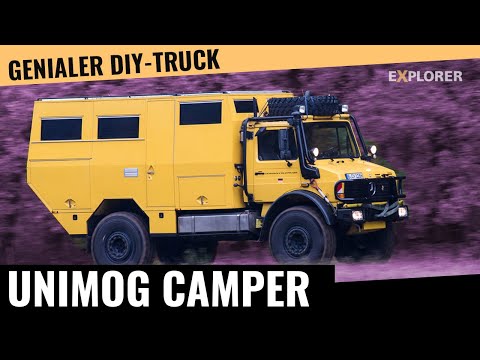 Komplett selbst gebautes Unimog Expeditionsmobil – ROOMTOUR!