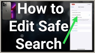 How To Turn On & Off Safe Search On iPhone