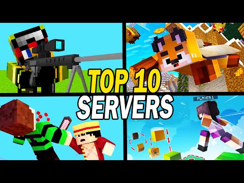 Top 10 BEST Minecraft Servers 2023 (Survival/Skyblock/Factions)
