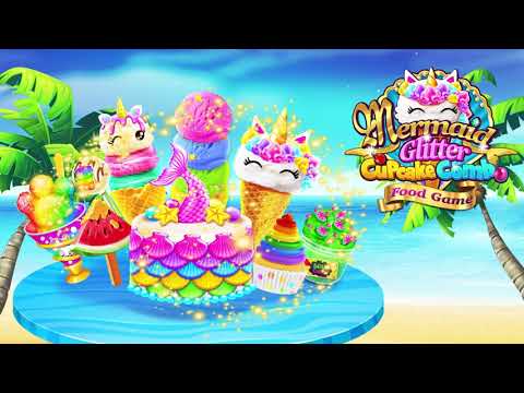 Mermaid Glitter Cupcake Chef video