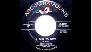 Rosco Gordon ‎– A Girl To Love 1962  ABC Paramount ‎– 45 10351
