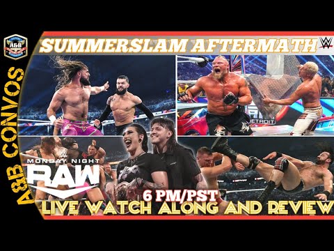 WWE Monday Night Raw Live Stream Watch Along & Review 8/7/23 | SummerSlam Aftermath