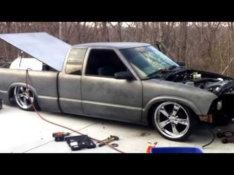 S10 front right bag initial install