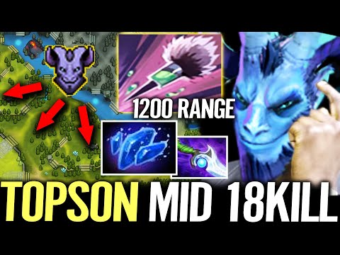 🔥 TOPSON MID Riki 18Kills — 1200 Cast Range Sleeping Dart Most Annoying Hero Dota 2 Pro
