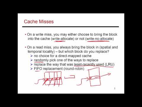 Video 68: Cache Policies, CS/ECE 3810 Computer Organization